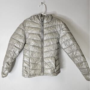 Manguun Teens Puffer Small Silver